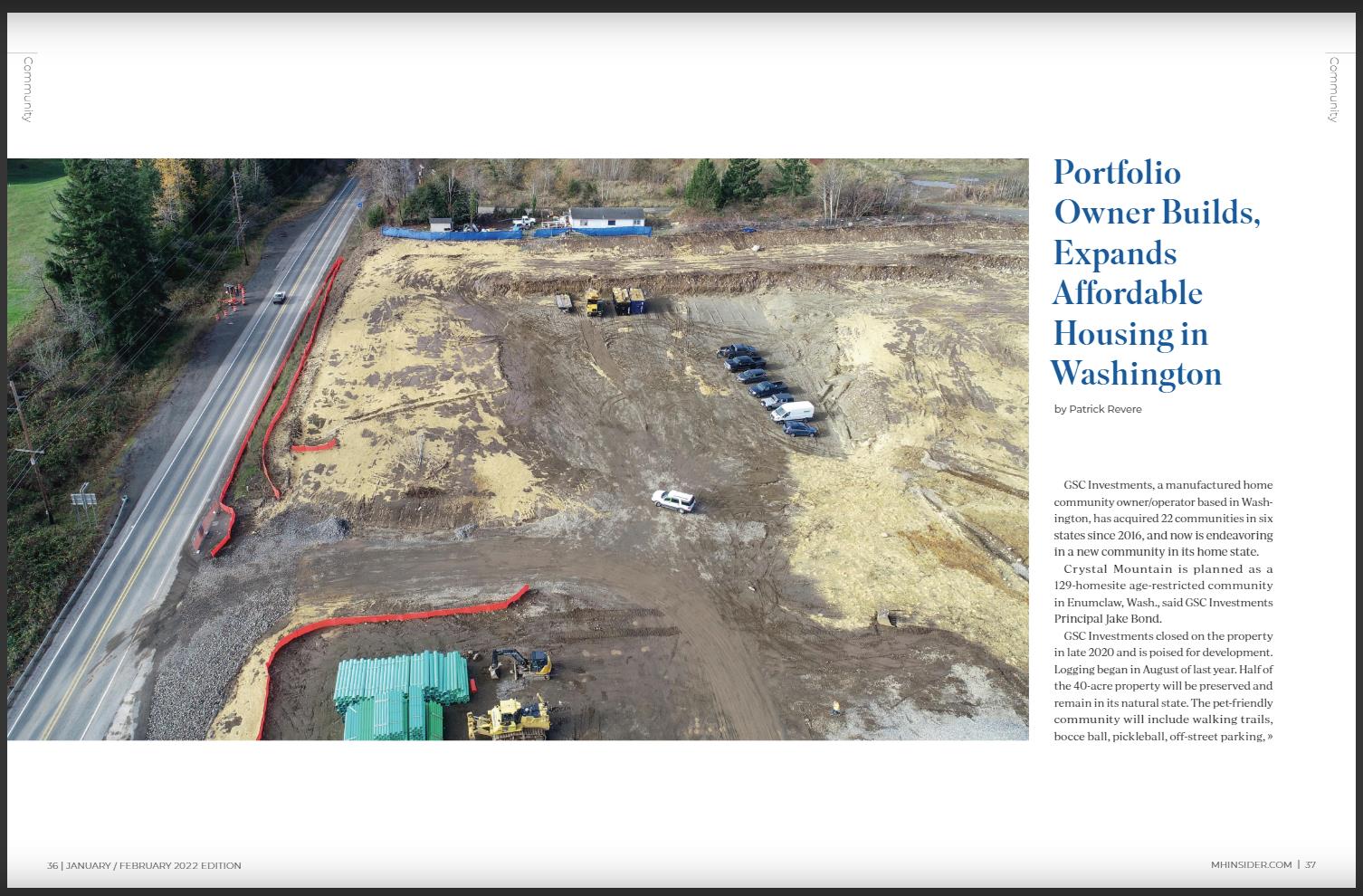 Crystal Mountain MHC as Featured in MH Insider