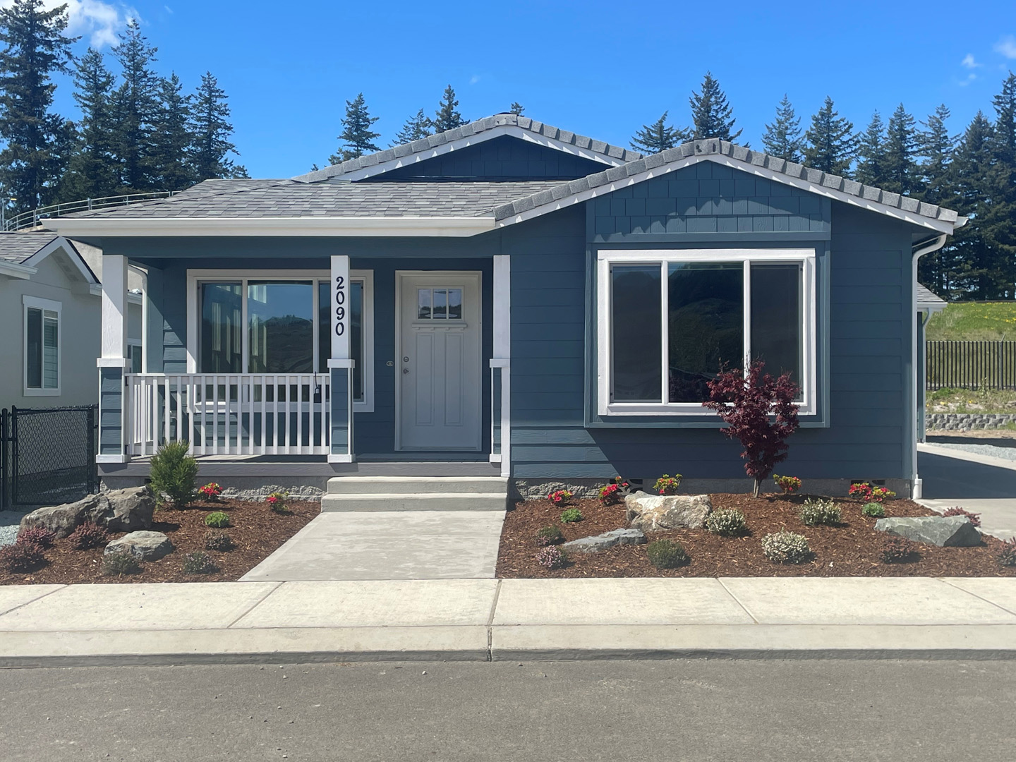 Single story manufactured home at Crystal Mountain
