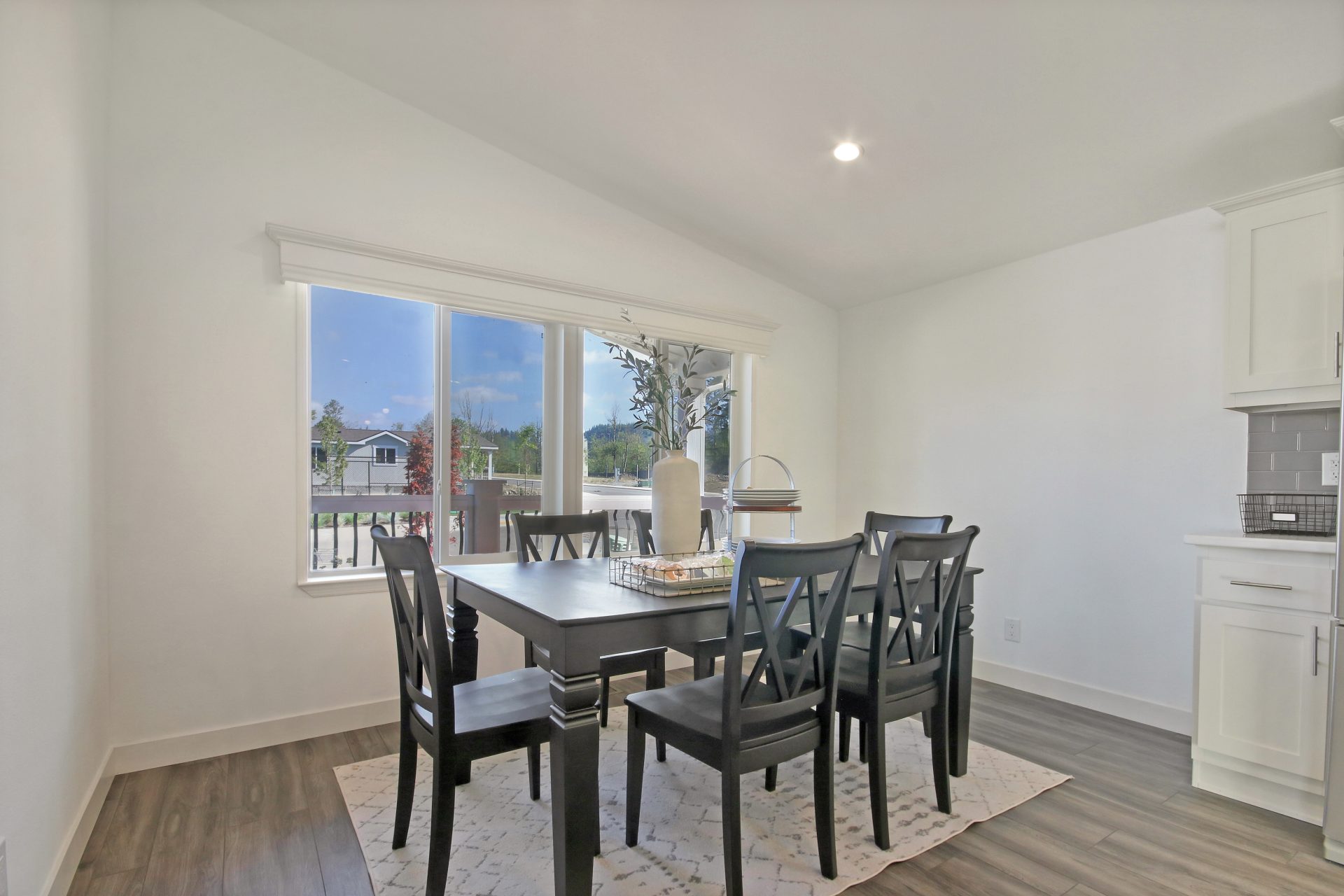 dining room area near window