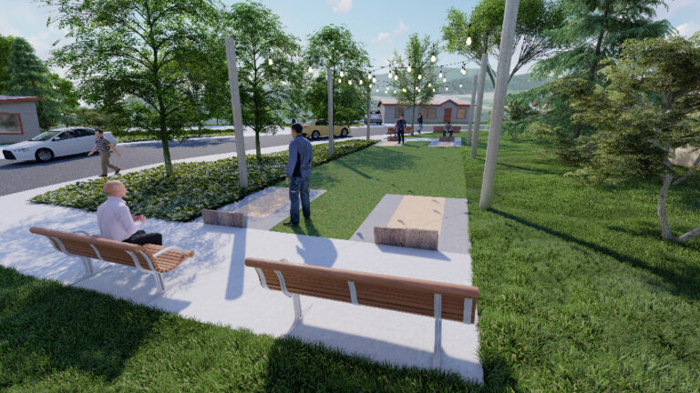 render gallery seating